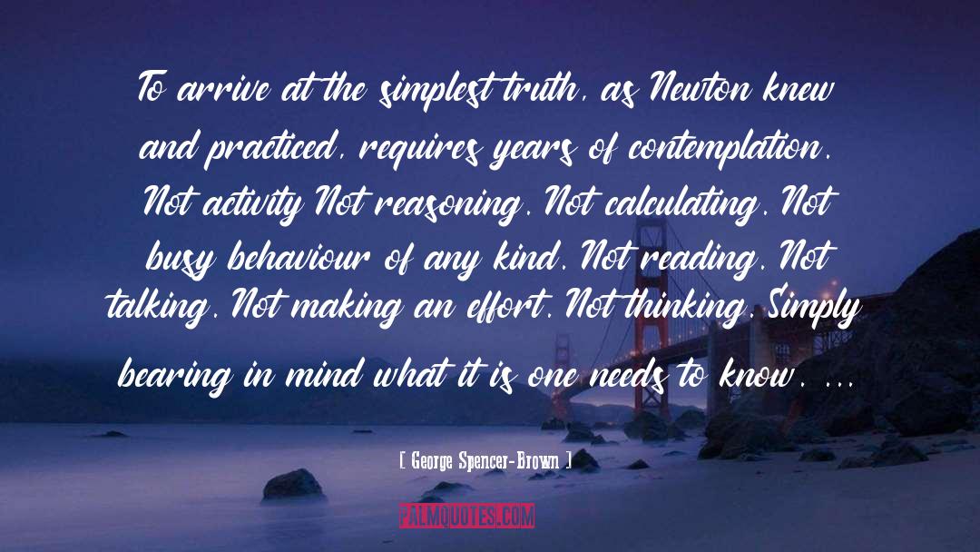 Calculating quotes by George Spencer-Brown