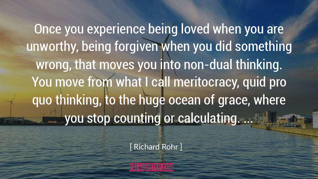 Calculating quotes by Richard Rohr