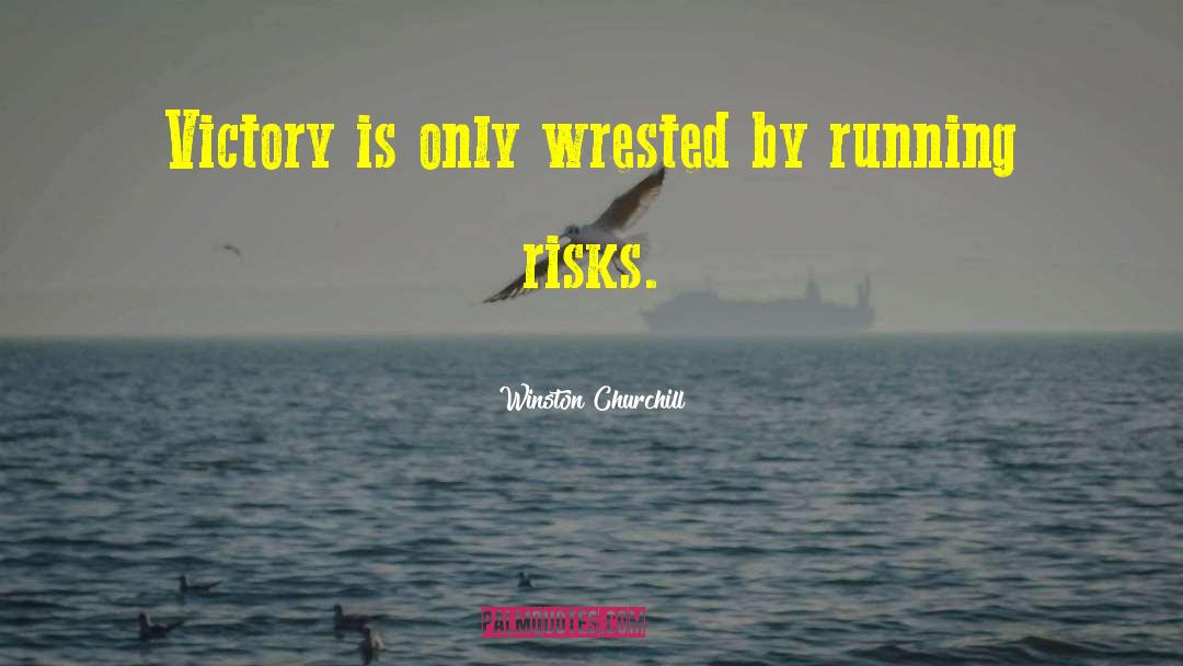 Calculating Risks quotes by Winston Churchill