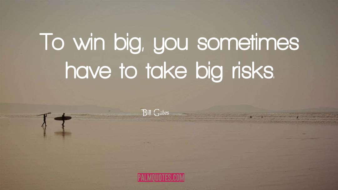 Calculating Risks quotes by Bill Gates