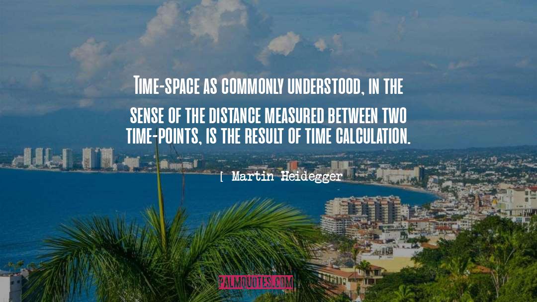 Calculation quotes by Martin Heidegger