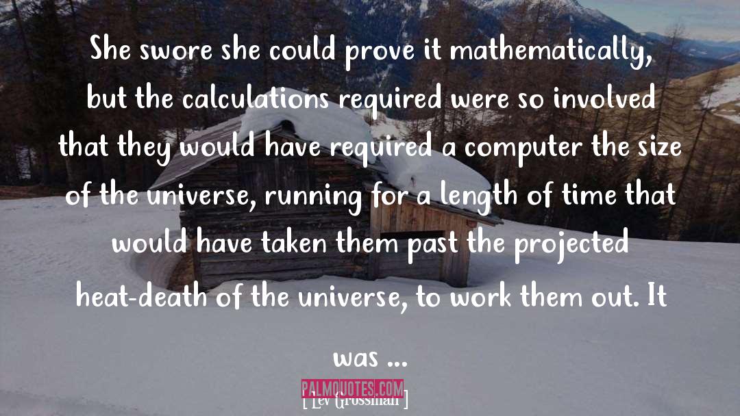 Calculations quotes by Lev Grossman