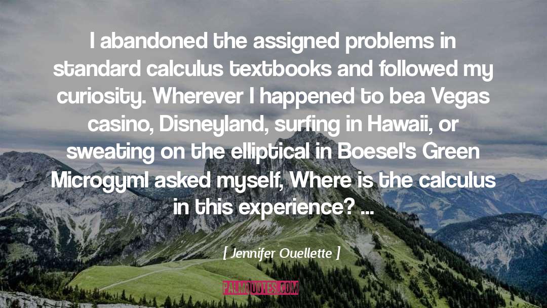 Calculus quotes by Jennifer Ouellette
