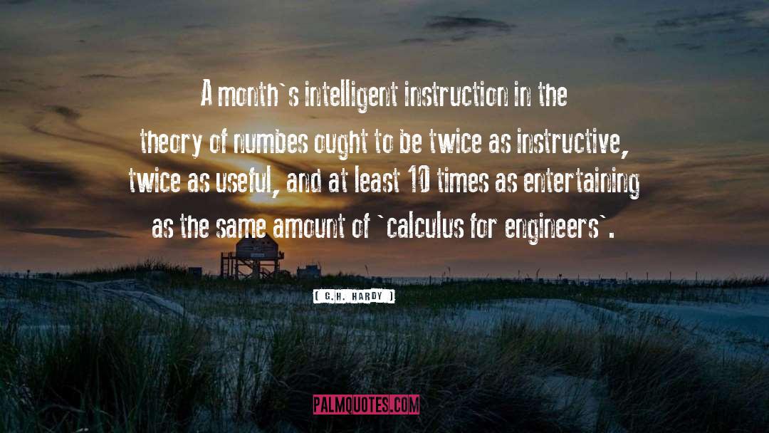 Calculus quotes by G.H. Hardy