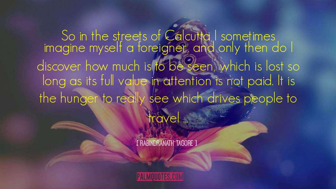 Calcutta quotes by Rabindranath Tagore