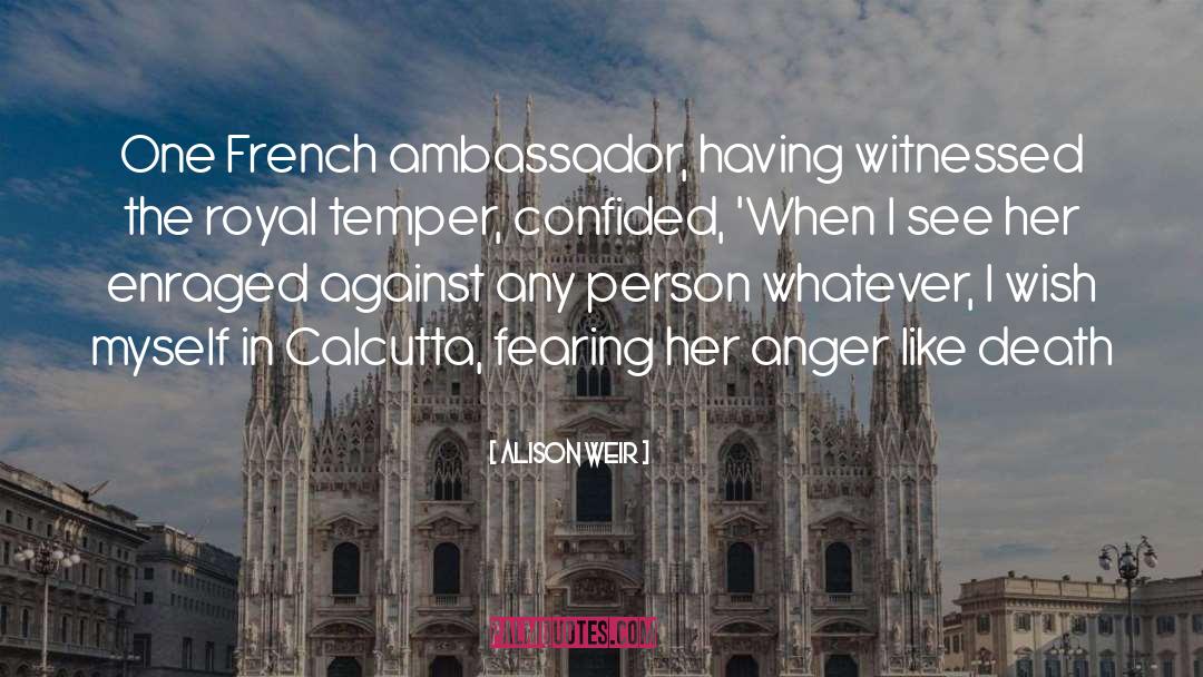 Calcutta quotes by Alison Weir
