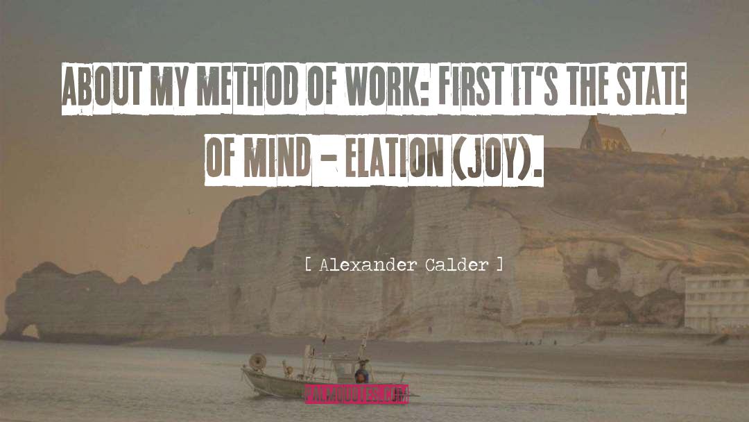Calder quotes by Alexander Calder
