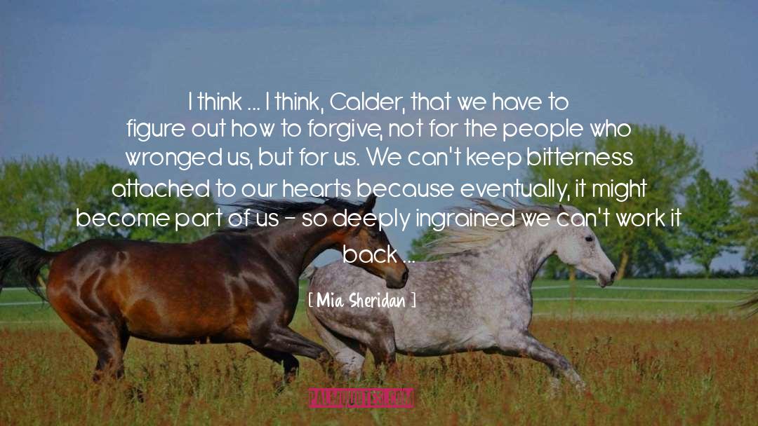 Calder quotes by Mia Sheridan