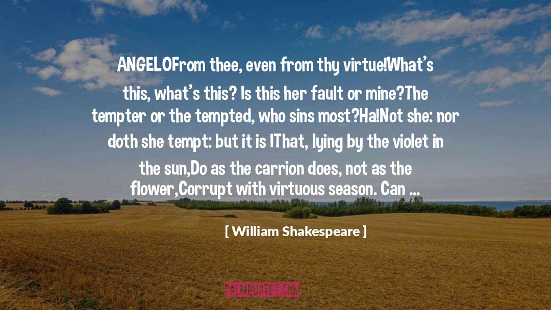 Caleb D Angelo quotes by William Shakespeare