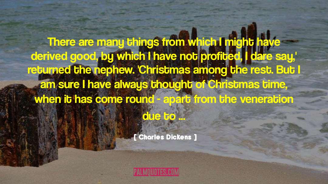 Calendar Of Regrets quotes by Charles Dickens