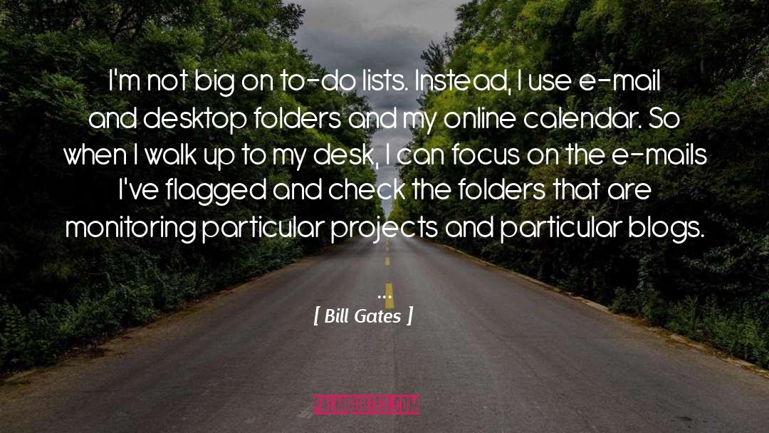 Calendar quotes by Bill Gates