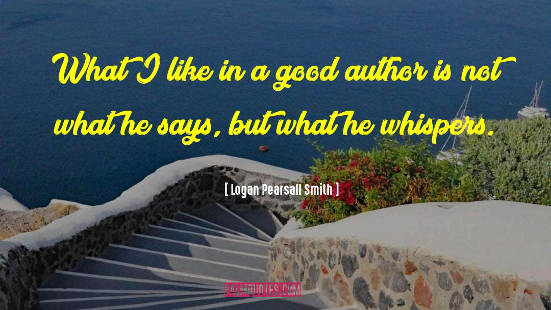 Calgary Author quotes by Logan Pearsall Smith