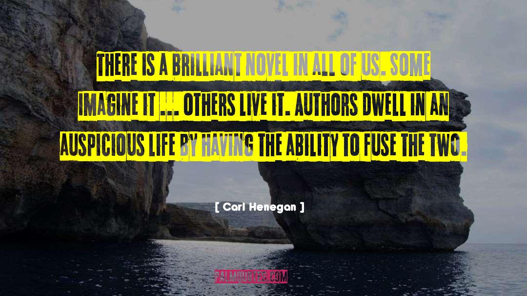 Calgary Author quotes by Carl Henegan