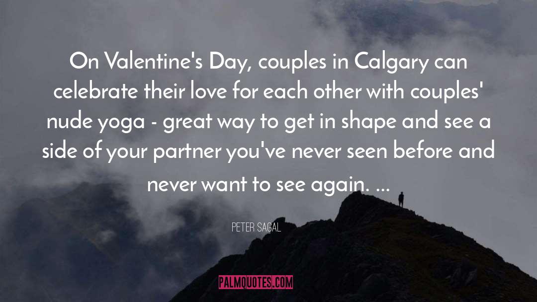 Calgary quotes by Peter Sagal