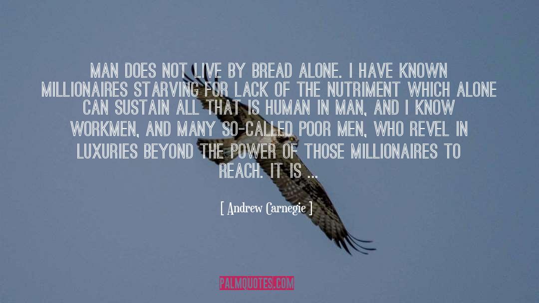 Caliban Prospero quotes by Andrew Carnegie