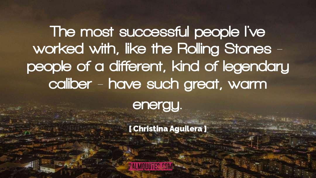 Caliber quotes by Christina Aguilera