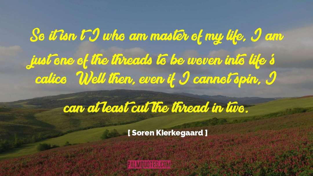 Calico quotes by Soren Kierkegaard