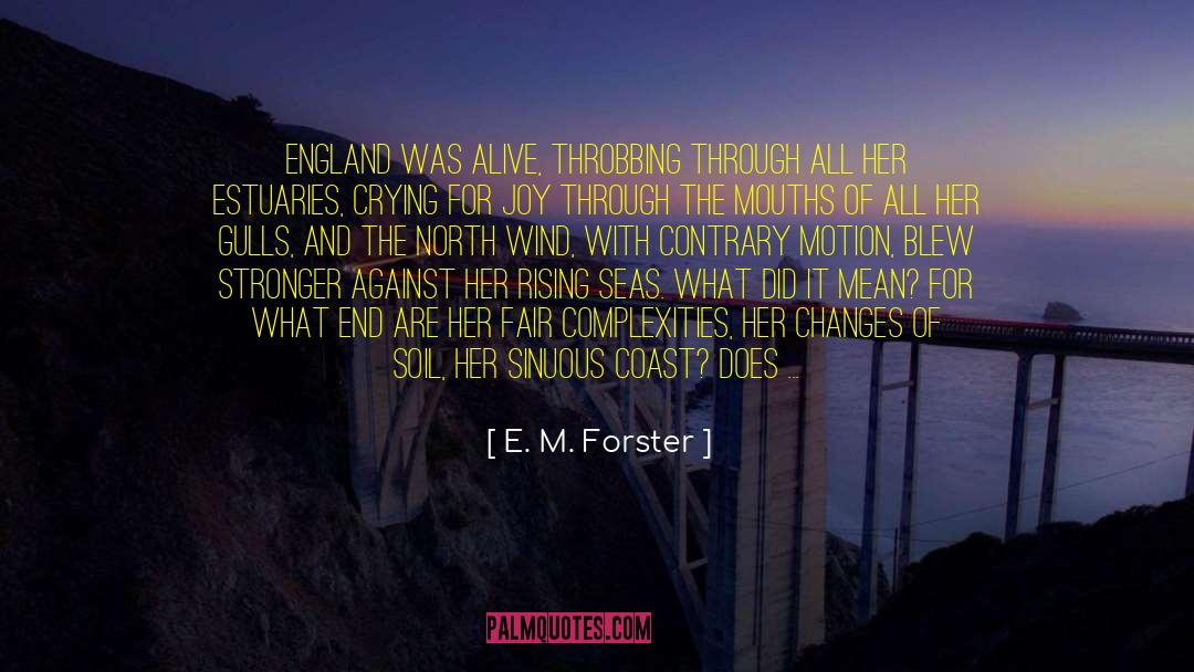 California Coast quotes by E. M. Forster