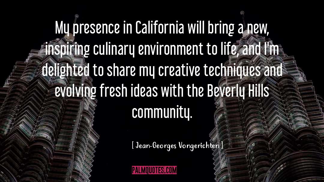 California quotes by Jean-Georges Vongerichten