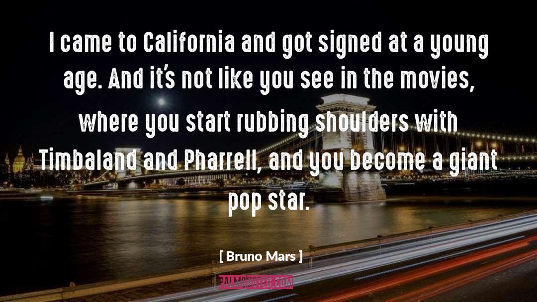 California quotes by Bruno Mars