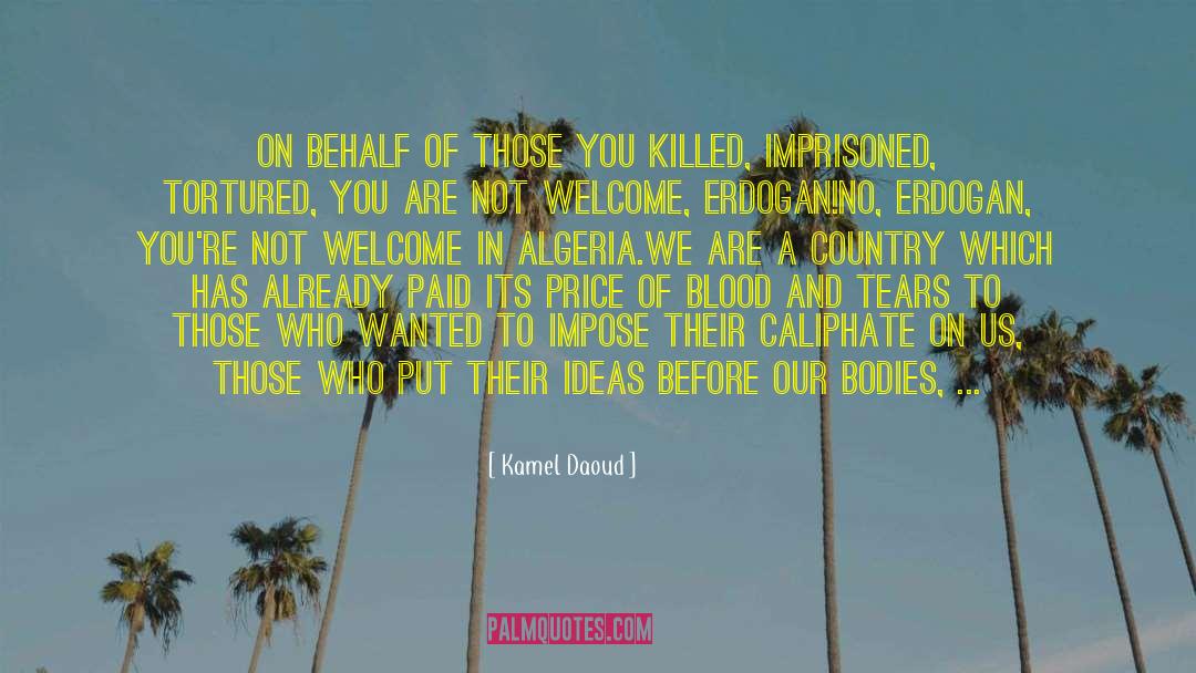 Caliphate quotes by Kamel Daoud