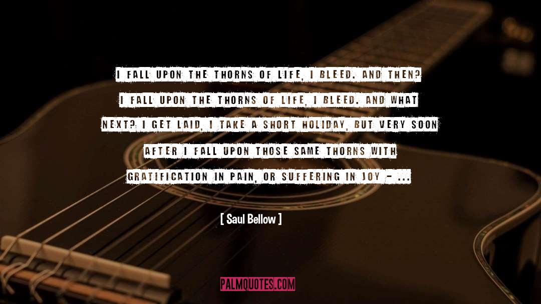 Calisthenics Short quotes by Saul Bellow