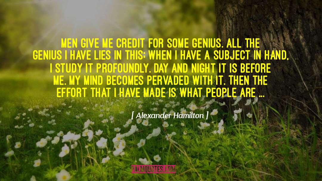 Call It A Success quotes by Alexander Hamilton