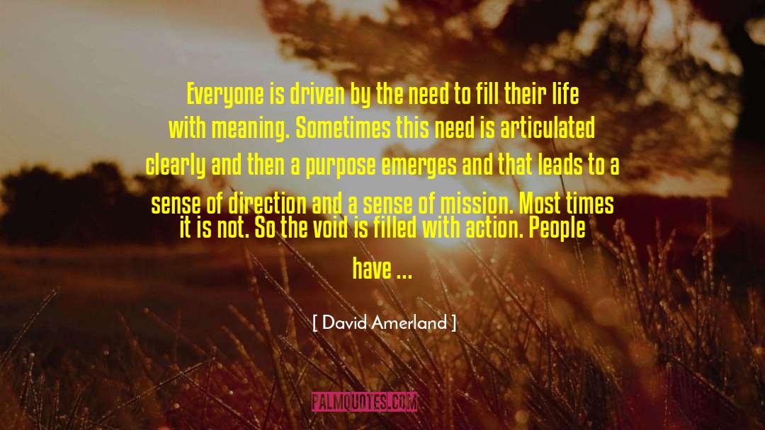 Call To Action quotes by David Amerland