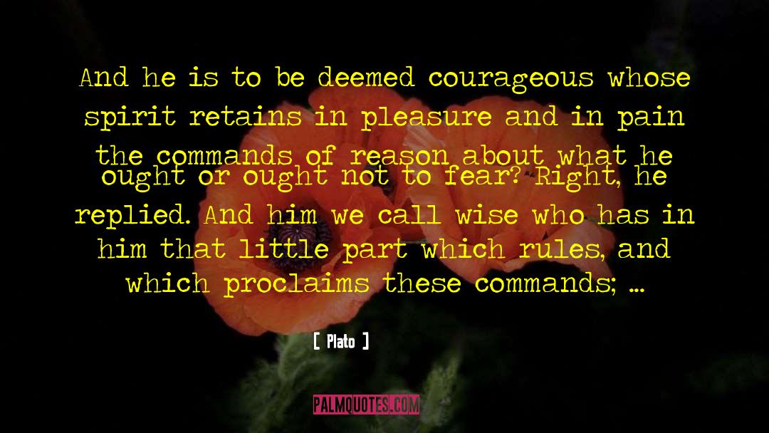 Call To Courageous Surrender quotes by Plato