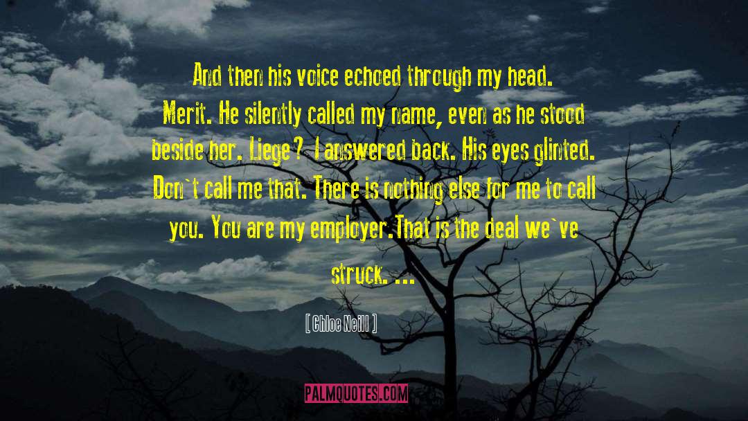 Called My Name quotes by Chloe Neill