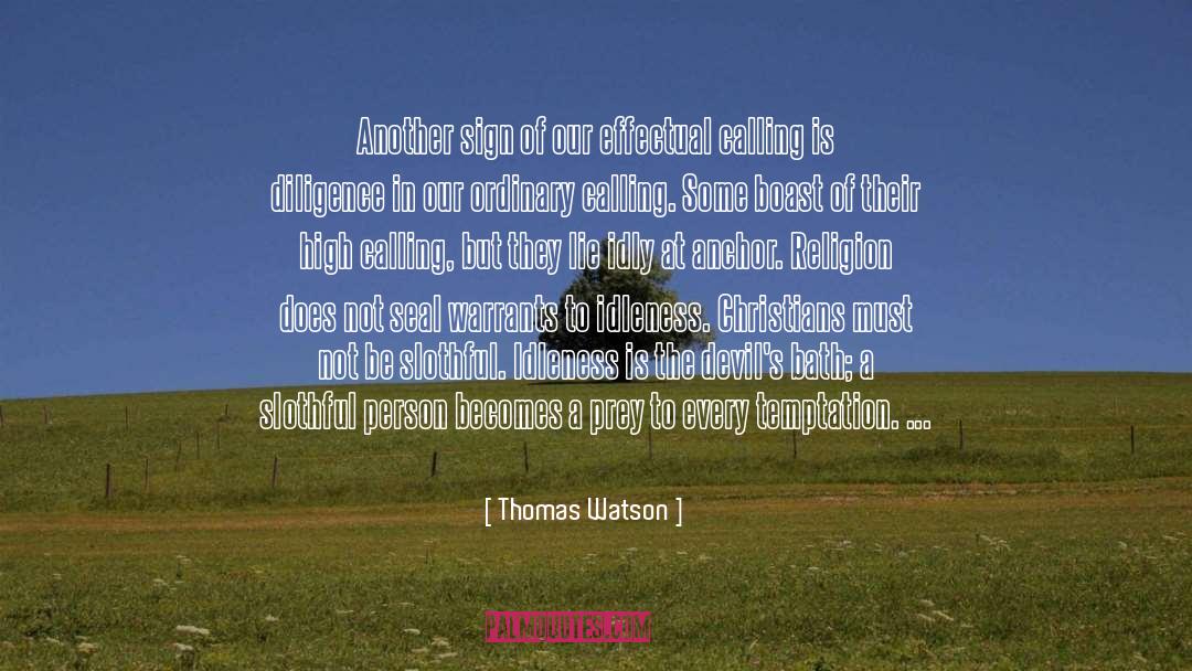 Called Of God quotes by Thomas Watson