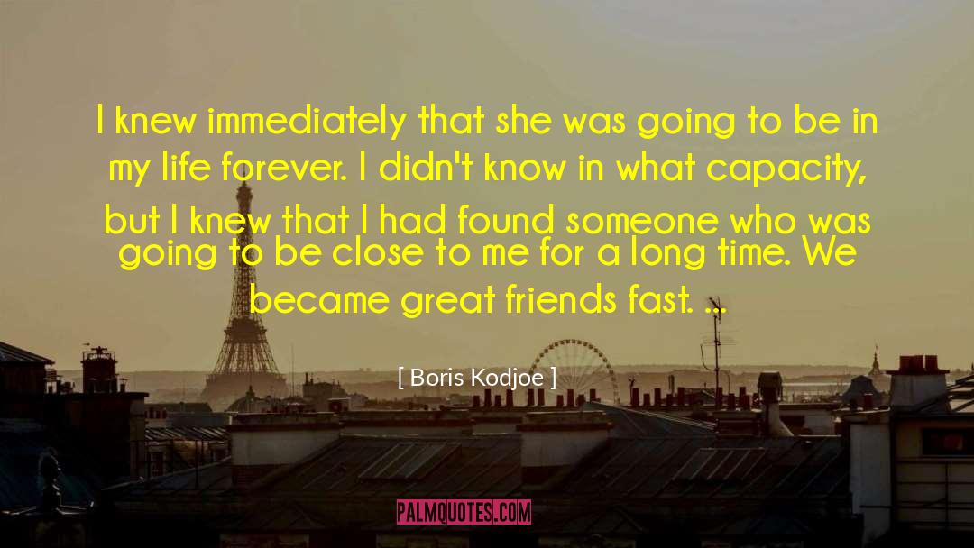 Calling A Friend After A Long Time quotes by Boris Kodjoe