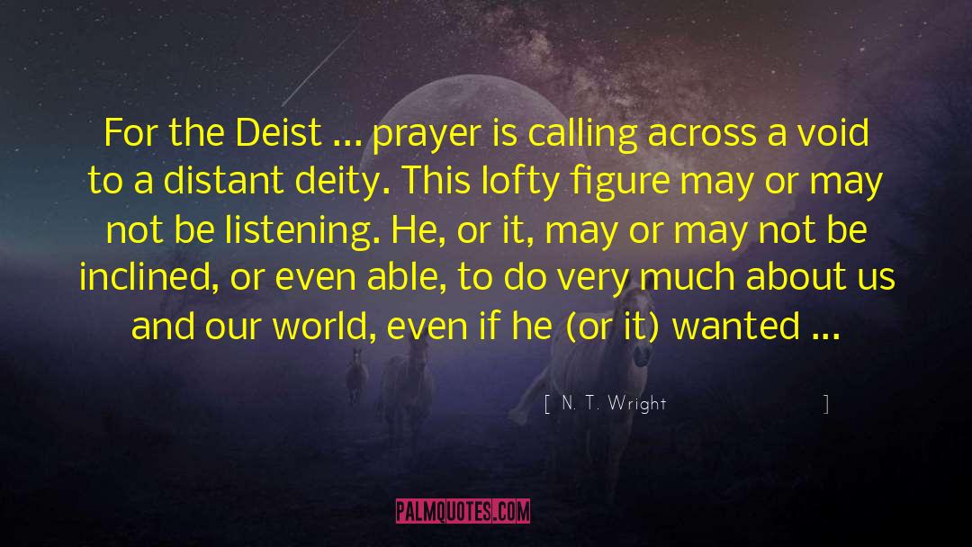 Calling All The Shots quotes by N. T. Wright