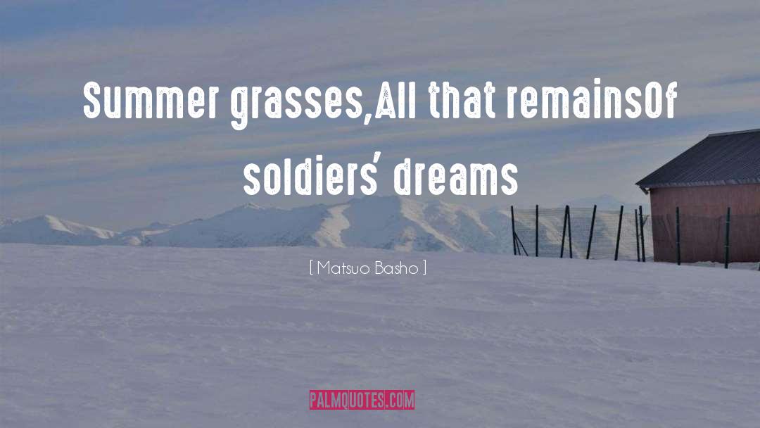 Calling Dreams quotes by Matsuo Basho