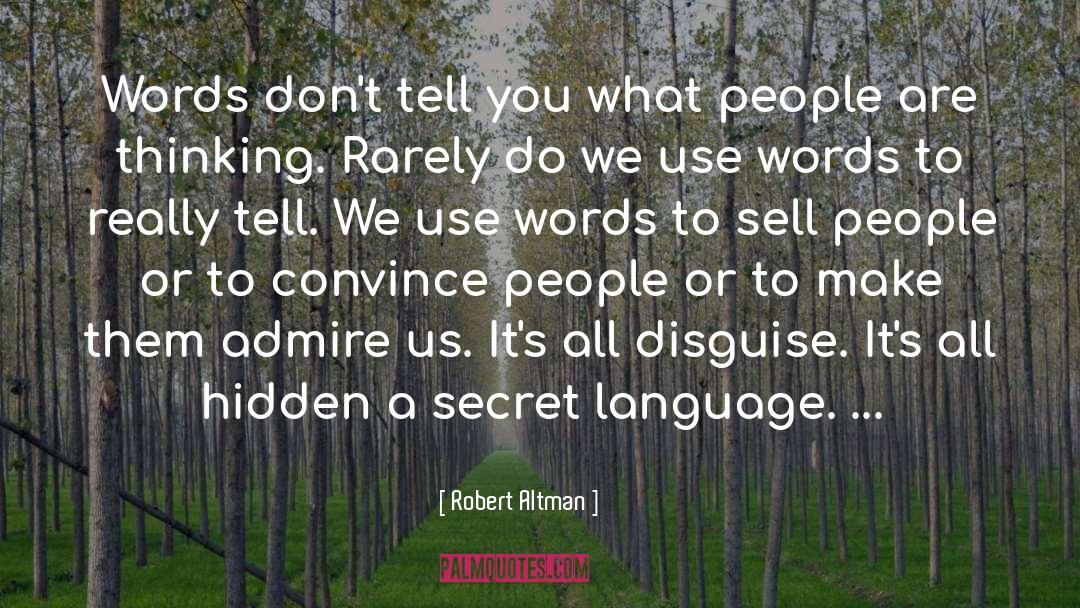 Calling People quotes by Robert Altman