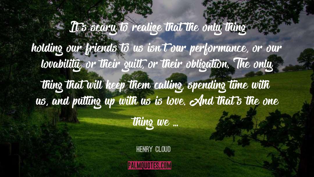 Calling quotes by Henry Cloud