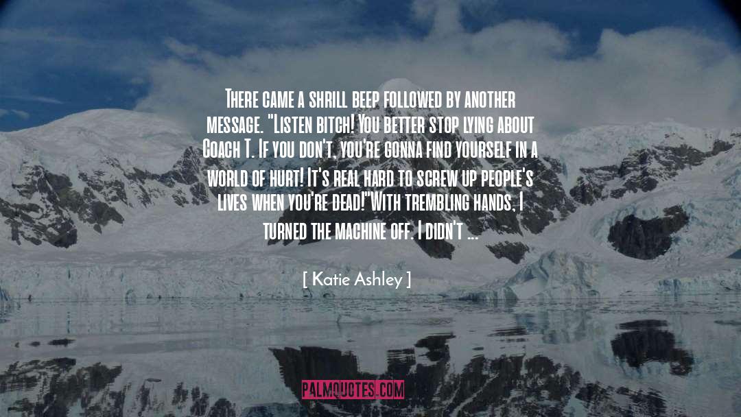 Calling quotes by Katie Ashley