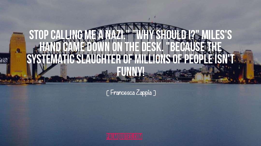Calling quotes by Francesca Zappia