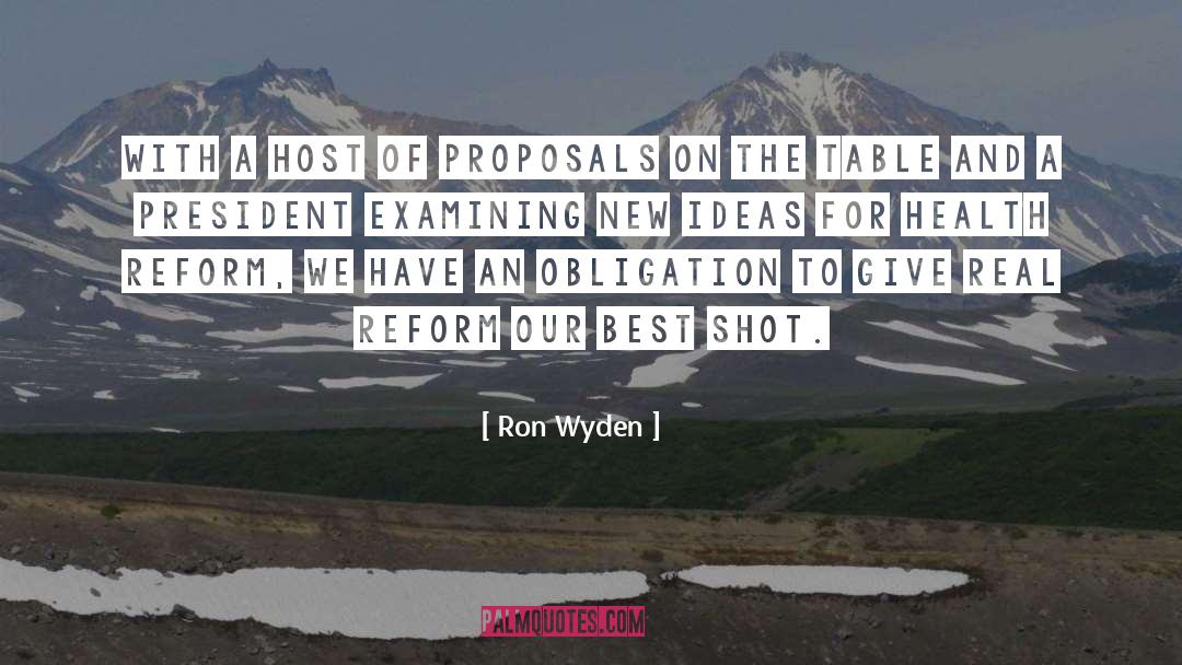 Calling The Shots quotes by Ron Wyden