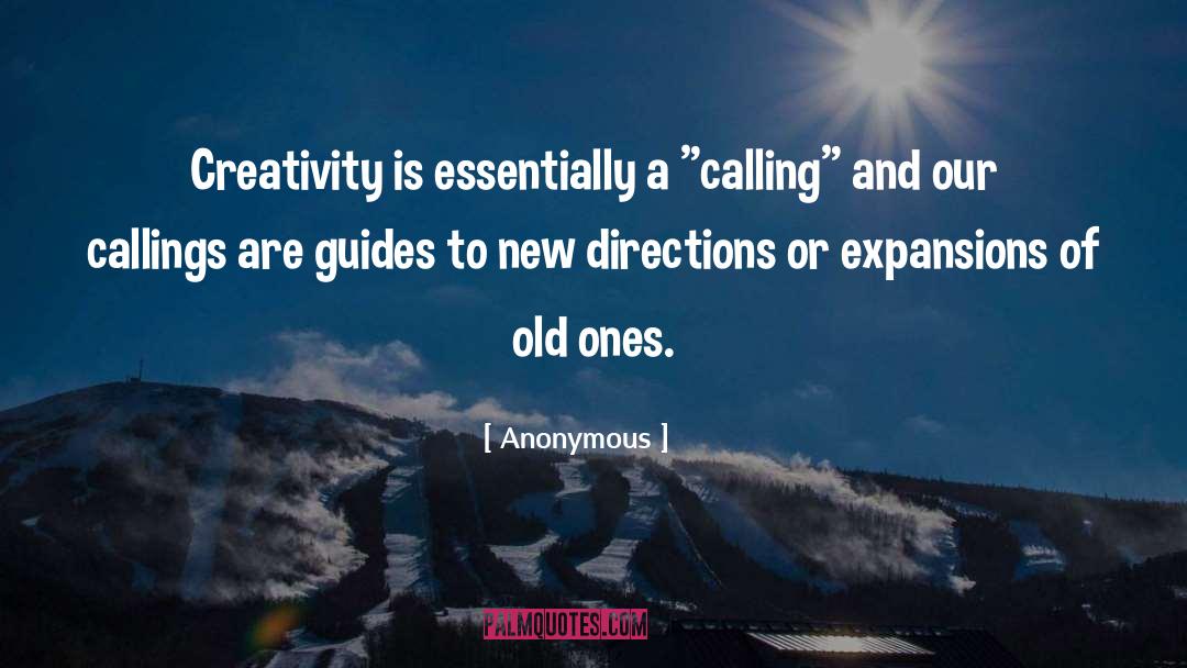 Callings quotes by Anonymous