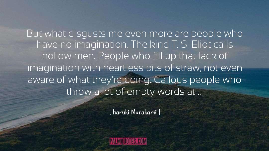 Callous quotes by Haruki Murakami