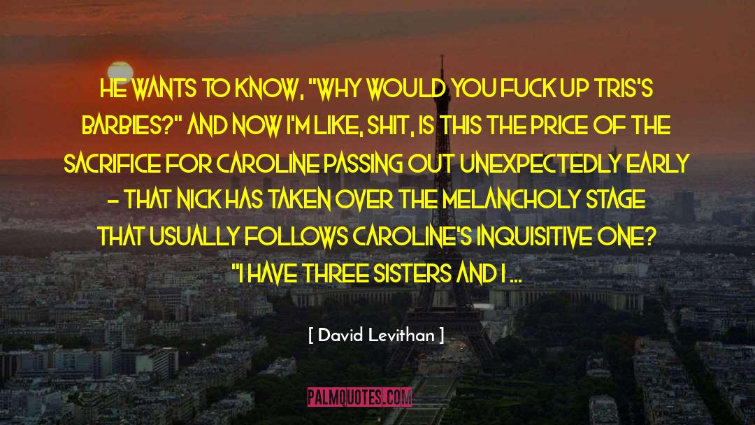 Calloway Sisters quotes by David Levithan