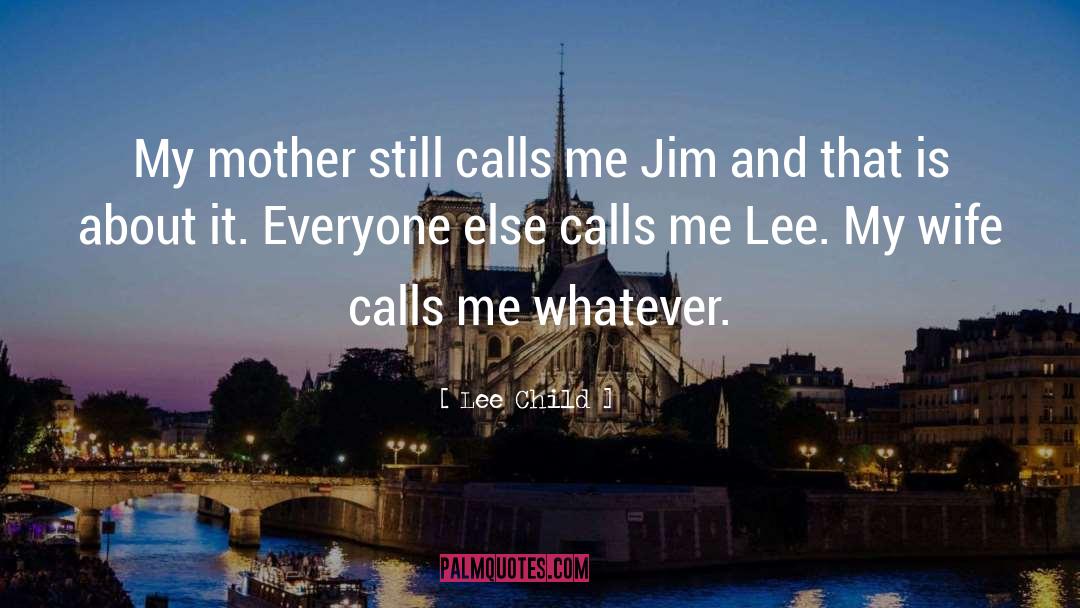 Calls quotes by Lee Child