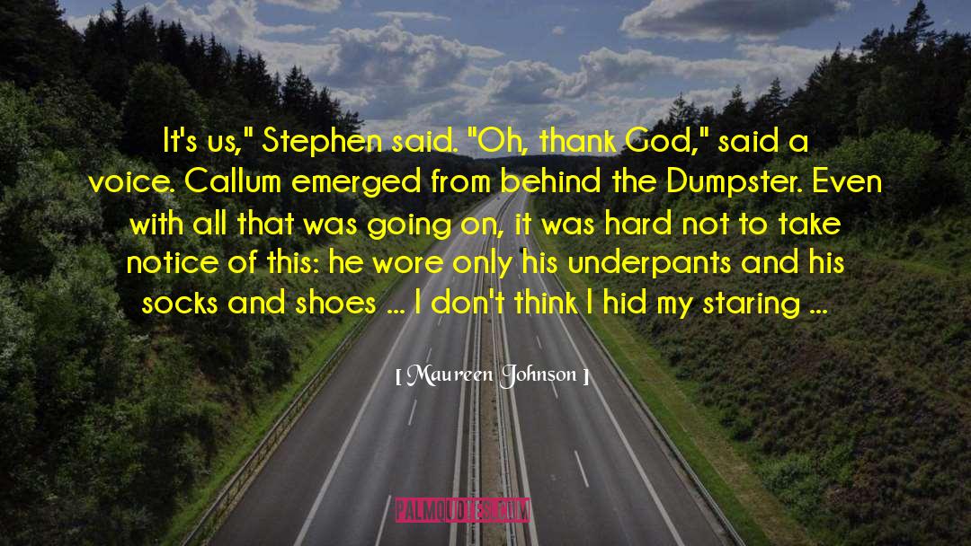 Callum And Sephy quotes by Maureen Johnson