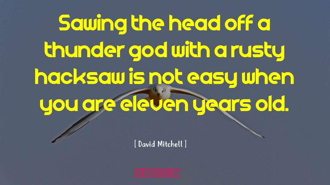 Callum Mitchell quotes by David Mitchell