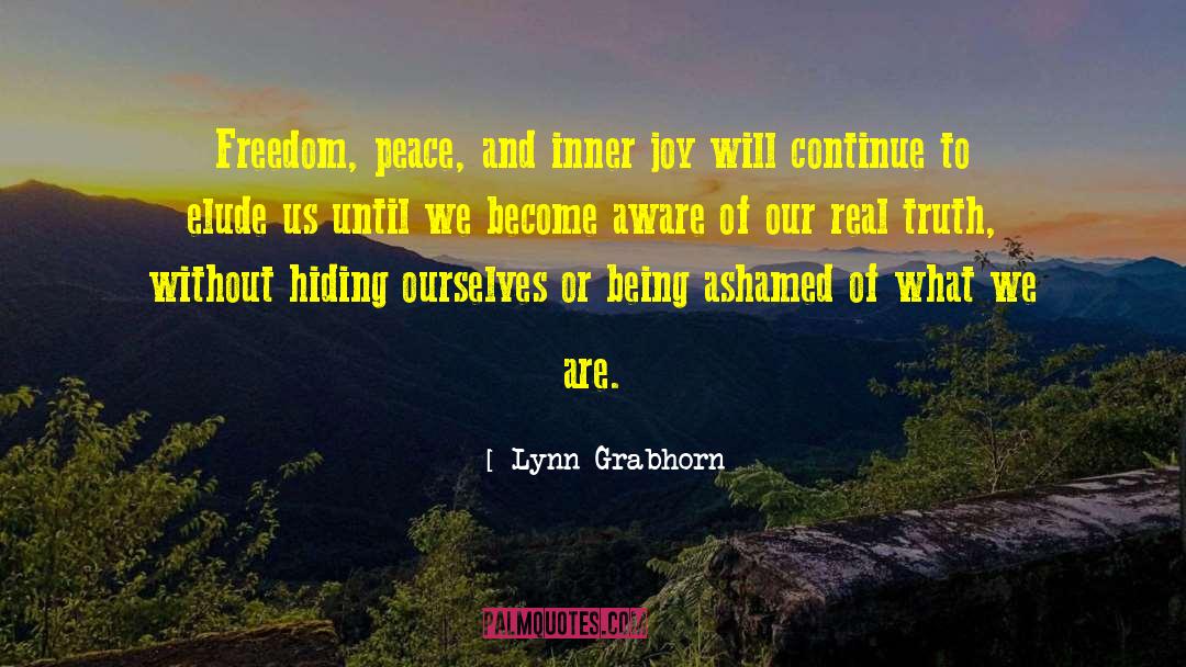 Calm And Peace quotes by Lynn Grabhorn