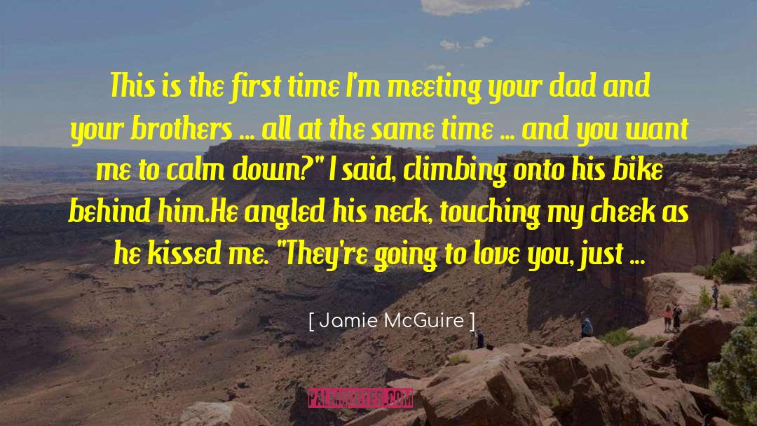 Calm Down quotes by Jamie McGuire