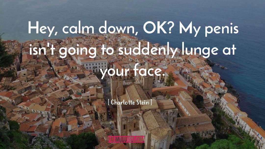 Calm Down quotes by Charlotte Stein