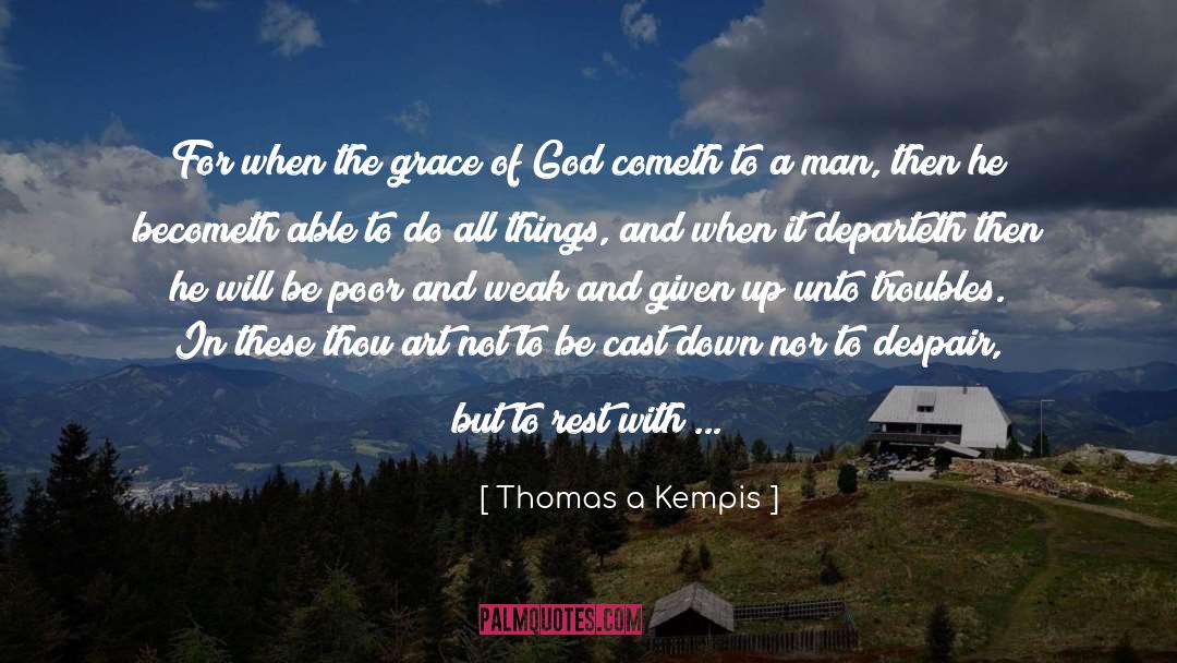 Calm Mind quotes by Thomas A Kempis