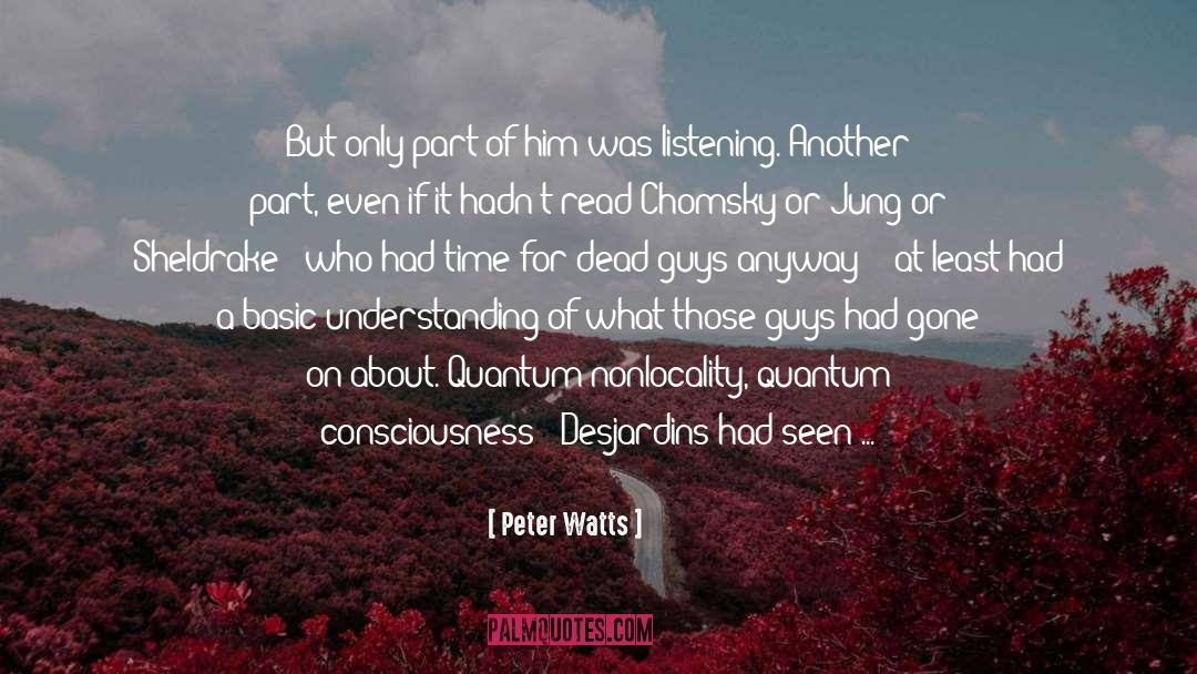 Calm Minds quotes by Peter Watts
